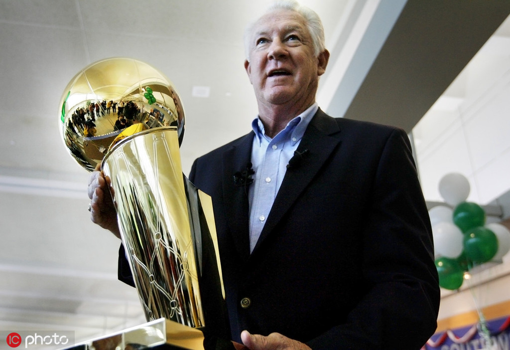 john havlicek, the eight-time nba champion and basketball