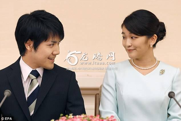 Princess Mako (right) is engaged to Kei Komuro (left). But in Japan women are not allowed to succeed the throne meaning that when the pair both 25 tie the knot she will lose her status