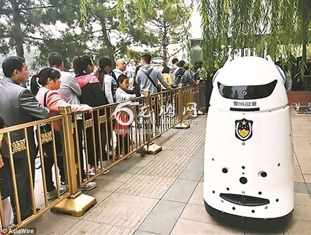 It may sound like the plot from the latest science fiction blockbuster but police robots have taken to the streets of Beijing to control crowds