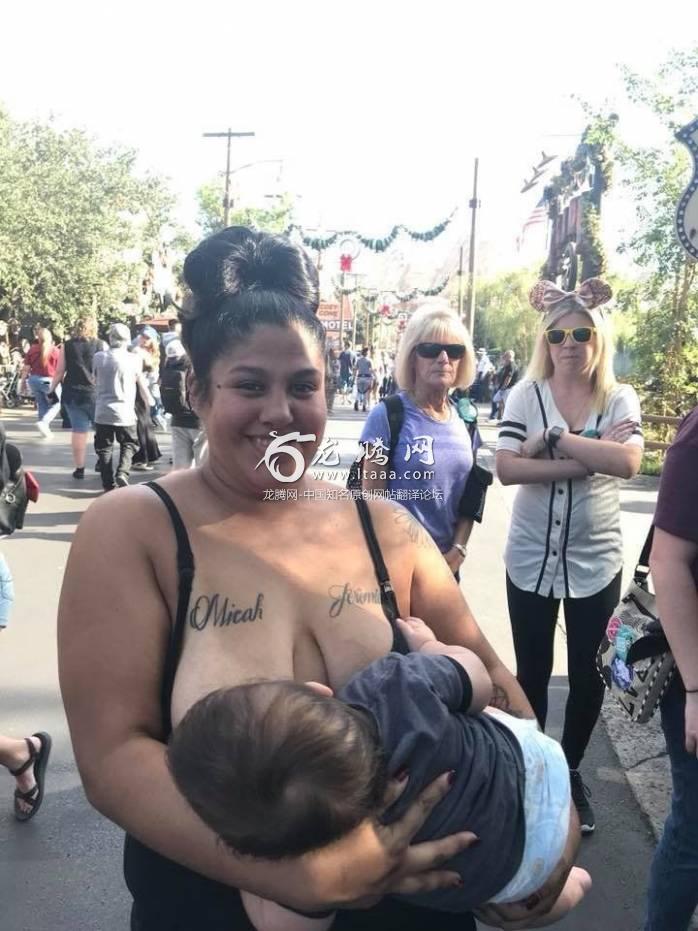 This mom got shamed for breastfeeding at Disneyland and her response was epic