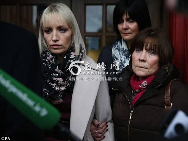 Mary Coll (right) told the inquest how she had coffee and biscuits with daughter Clodagh Hawe and her husband Alan hours before he killed her butchered their three children then killed himself