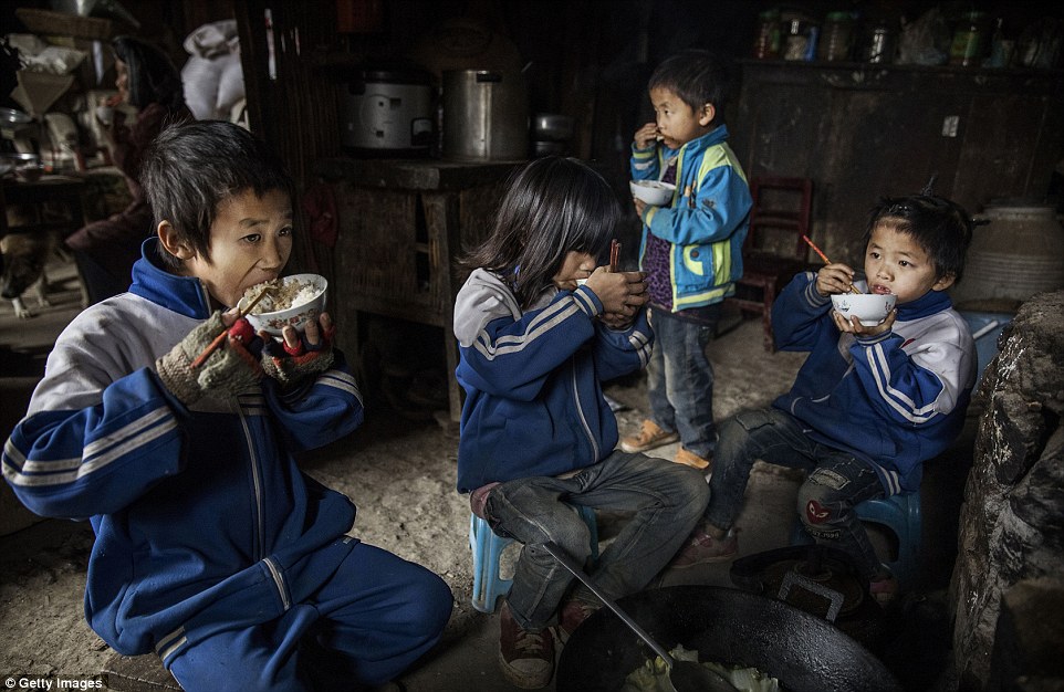 Lack of services in major cities in China mean that many parents chose to migrate without their children creating a generation raised by their grandparents