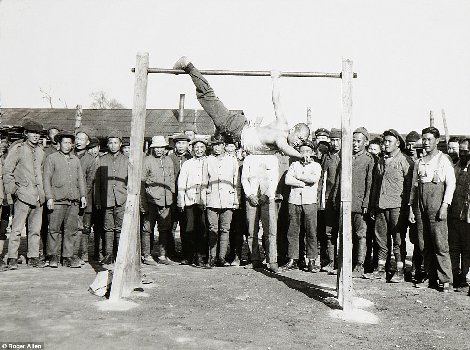 Chinese workers were originally not meant to serve closer than 10 miles to the frontline but this was reduced to one mile as German artillery bombed the Allied lines