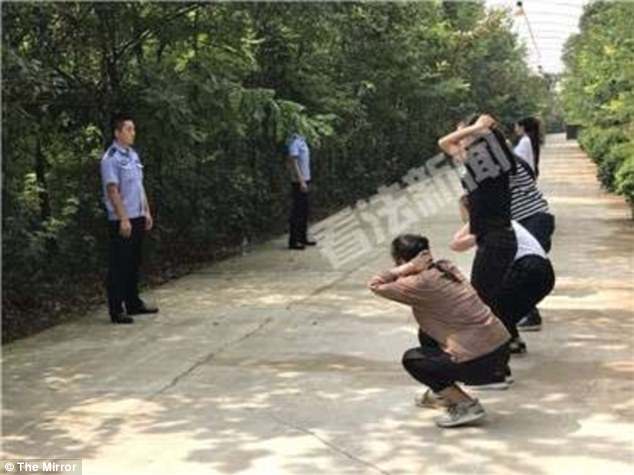 Punishment includes military training and work in the community such as care homes