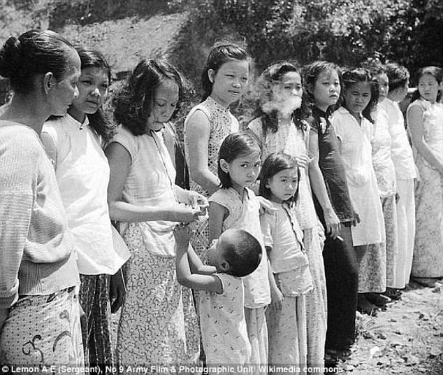 Many women in Korea had the babies of the men who raped them