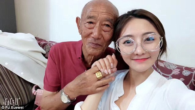 Her grandfather had a cerebral stroke two years ago and also suffers from a heart disease