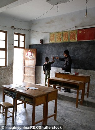 He learnt as much as eight subjects from Mr Xu every day