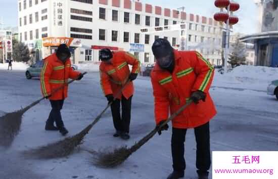 中国最冷小镇，黑龙江省呼中区(零下38℃左右)