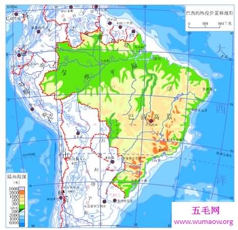 世界上最大的平原，亚马逊平原(560万平方公里)