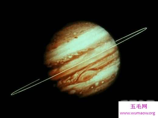 太阳系中最大的行星，木星(是地球的1000倍)