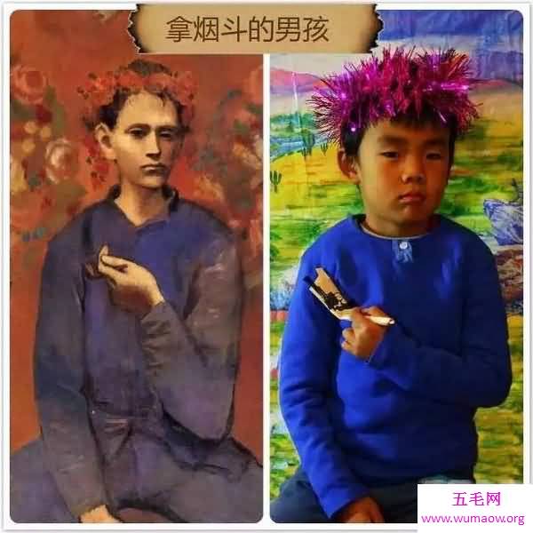 小学生世界名画模仿秀，太逗比太逼真