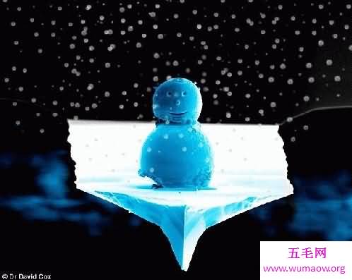 世界上最小的雪人