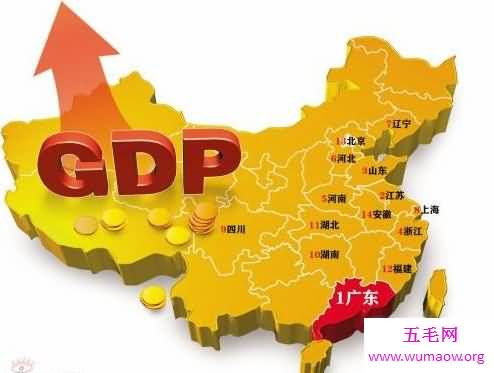 中国GDP总量近年来奋起直追，有望超越美国