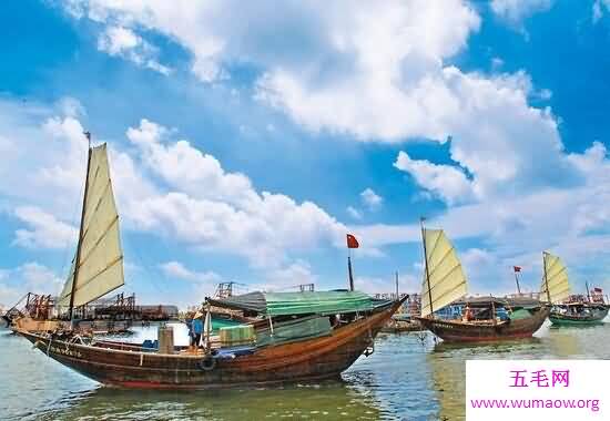 中国四大渔场，舟山/渤海湾/南海/北部湾