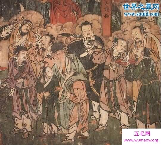 最古老的绘画形式，壁画(最早距今15000年)