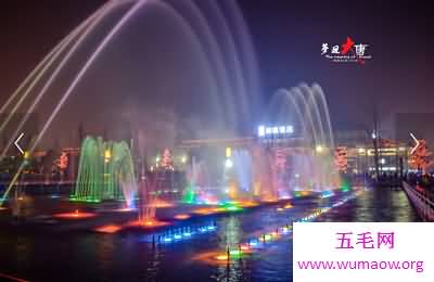 亚洲最大的音乐喷泉——大雁塔音乐喷泉