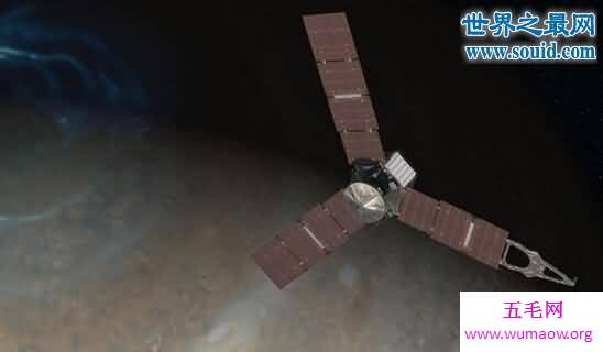 世界上速度最快的宇宙飞船，美国朱诺号(26.5万公里)