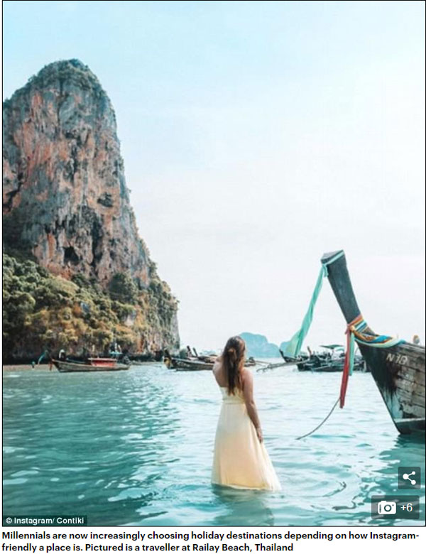 无拍照不假期！千禧一代热衷“朋友圈旅游”