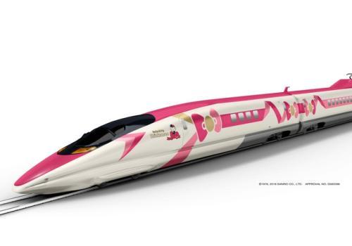 少女心爆棚！日本Hello Kitty主题新干线粉嫩出发