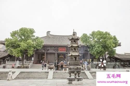 法门寺，中国的历史性建筑，雄伟壮丽