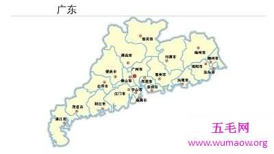 中国最偏远地区的中国省份地图