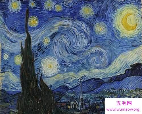 最广袤深邃的艺术天才作品——梵高《星空》