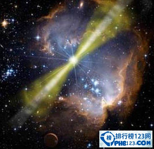 宇宙十大天文奇观 黑洞撕裂恒星