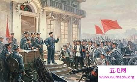 打响武装反抗国民党的第一枪的南昌起义，我国抗战的转折点