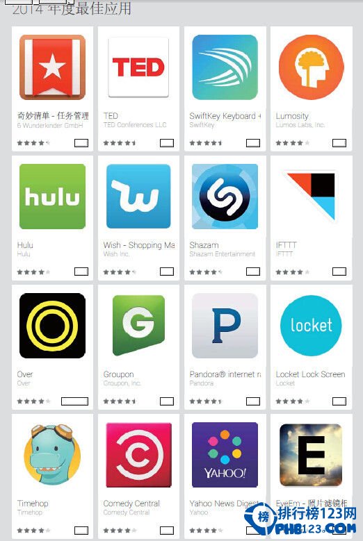 2014最佳应用APP软件排行榜