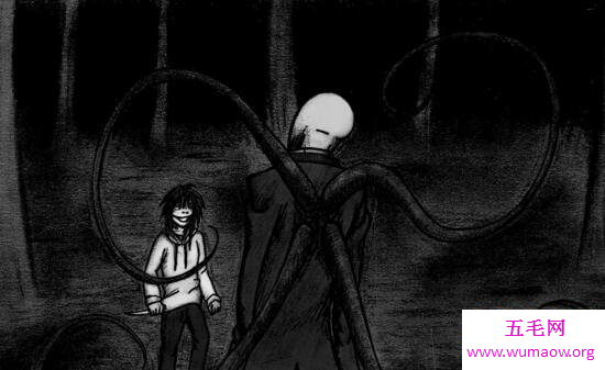 瘦长鬼影slender man是真的吗，虐杀小孩挖器官