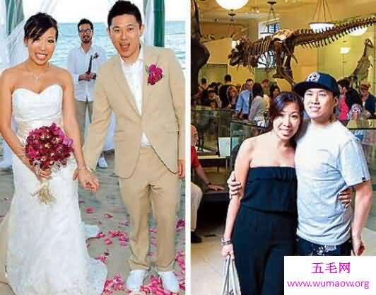 欧阳靖老婆Carol，相识两年结婚生子(不是圈内人)