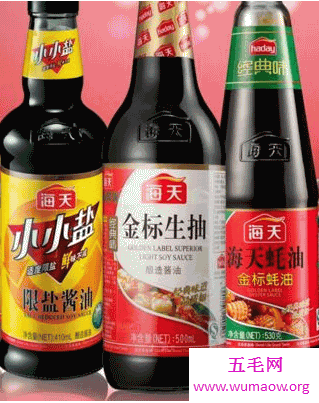  生活离不了酸甜苦辣咸 做饭缺不得海天酱油