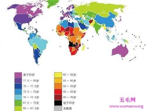 中国人平均寿命是多少 世界各国平均寿命介绍