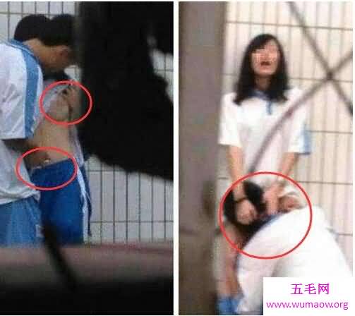 90后高中生艳照门事件，墙角天台无处不在啪啪啪