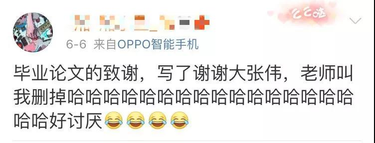 果然毕业论文的致谢才是最精彩的！感谢猫、狗、爱豆，能加的戏都加上了……
