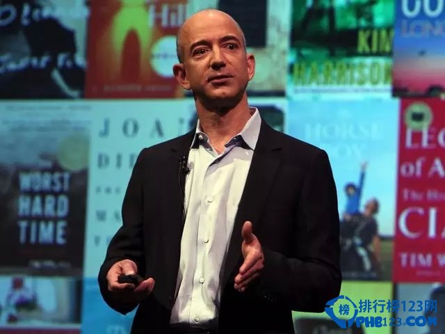  全球十大科技富豪榜第2名：贝佐斯（Jeff Bezos）