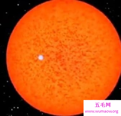 已知最大的星体 跟太阳比大得不是丁点半点