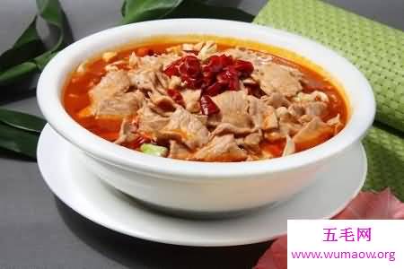 水煮肉片的做法——没有用油做的肉居然也会很好吃！