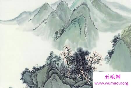 齐白石大师画的水墨山水画是现代的经典