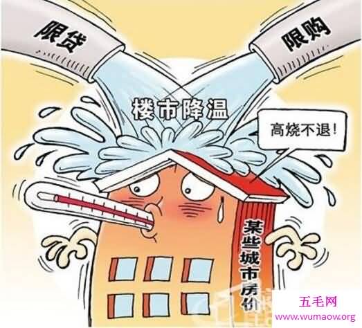 国家调控强行让中国楼市降温，商品房销售持续下跌