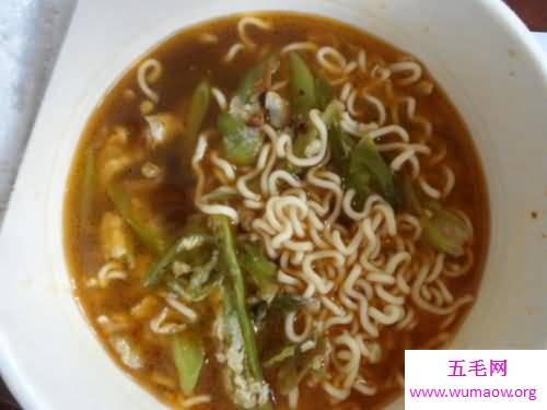 全球十大难吃泡面 你可能连见都没见过