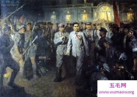 打响武装反抗国民党的第一枪的南昌起义，我国抗战的转折点
