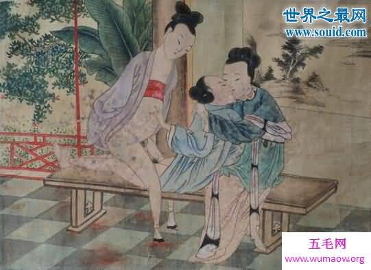 古代人性生活姿势图，竹林吹箫男耕女织(涨姿势)