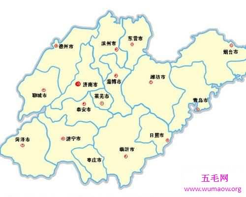 山东省地图的历史改革