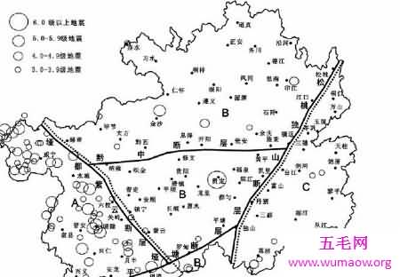 中国的四大地震带以及地震带是如何形成的