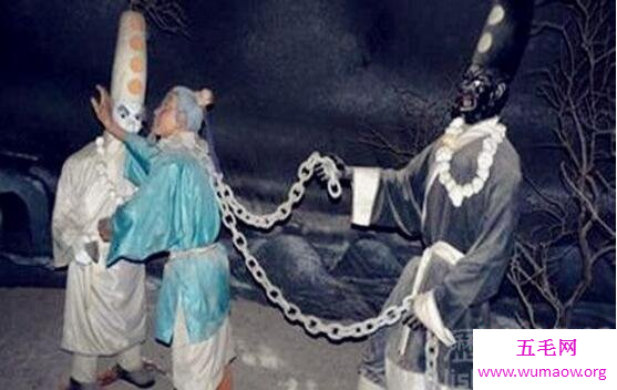 地狱勾魂使者黑白无常，遇到了就代表了有人要死去