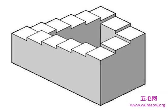 数学几何悖论彭罗斯楼梯，永远在上楼的秘密被解开