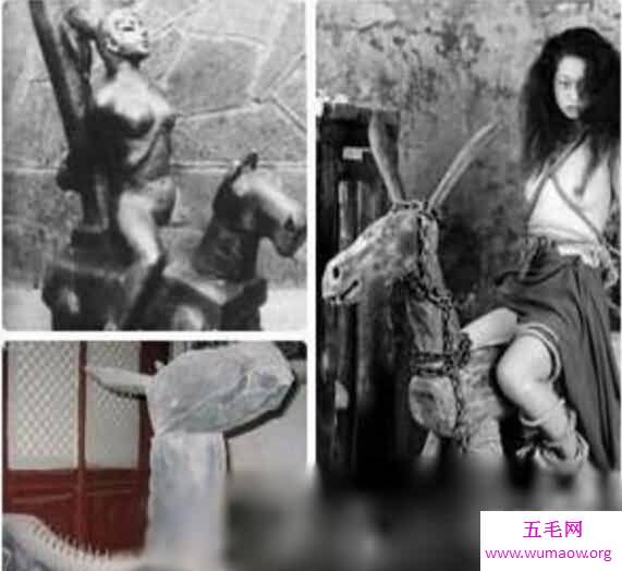 古代女子刑罚骑木马全过程，到死都是办事的样子