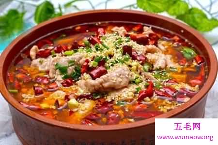 水煮肉片的做法——没有用油做的肉居然也会很好吃！