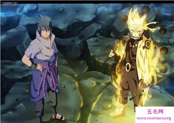 火影忍者六道仙人，乃忍者界的始祖(十尾的人柱力)